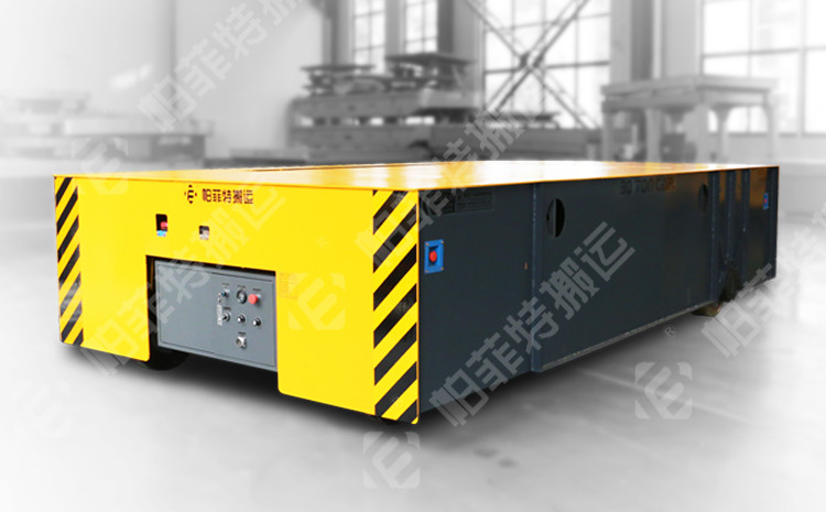 Electric Battery Powered Motorized Transfer Car For Material Handling