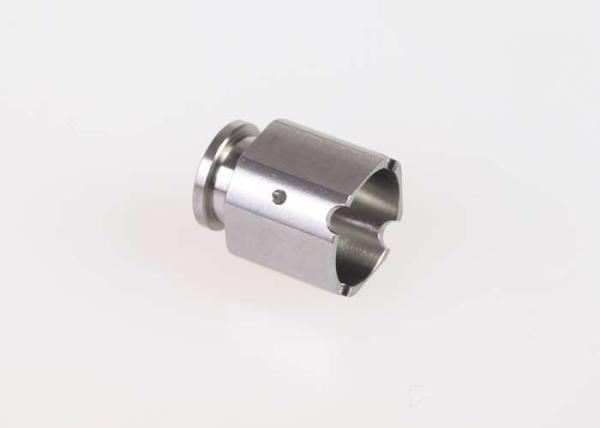 Communication CNC Machining Metal Parts / Fiber Optical Cable Connector ISO9001