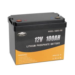 Quality 12V 100Ah LiFePO4 Battery Built-In 100A BMS, Up To 6000 Cycles, Perfect For RV, Marine, Home Energy Storage wholesale