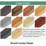 Long-Lasting Wood Grain Effect Sublimation Powder Coating for Aluminum Door and