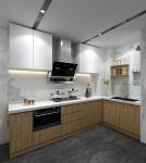 Customized Kitchen Cabinet Willa Kitchen Furniture Modern Melamine Board Wall