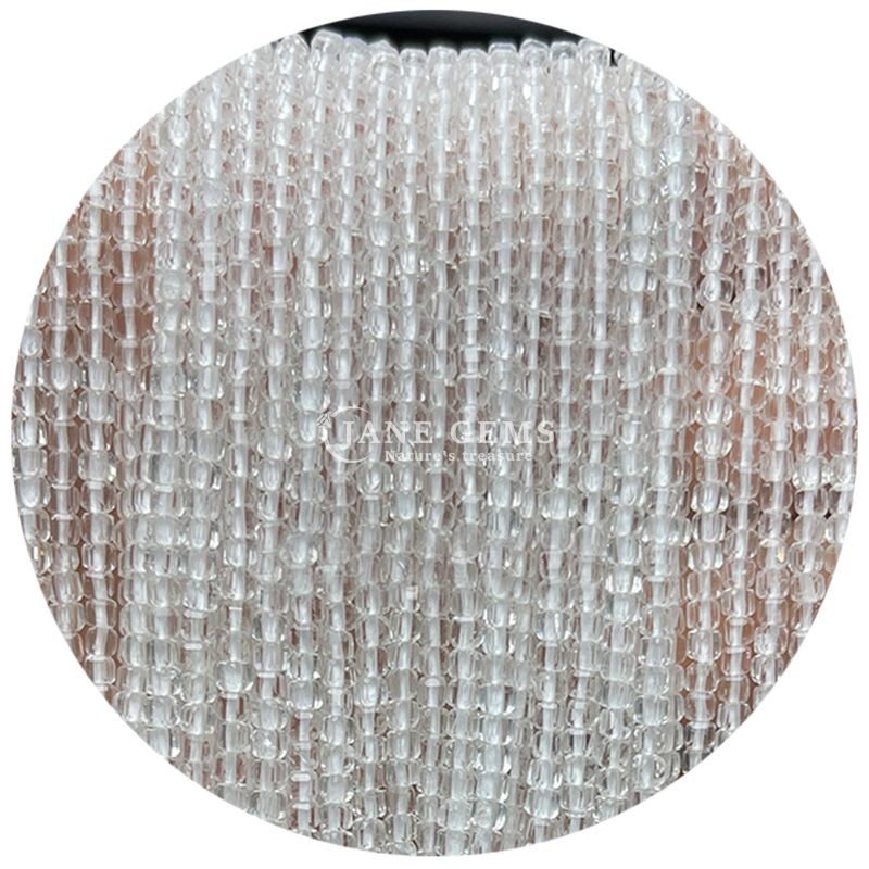 Wholesale Natural Crystal Gemstone Loose Beads Square Cube Loose Bead Amethyst Tourmaline Tiger Eye Bead for Jewelry