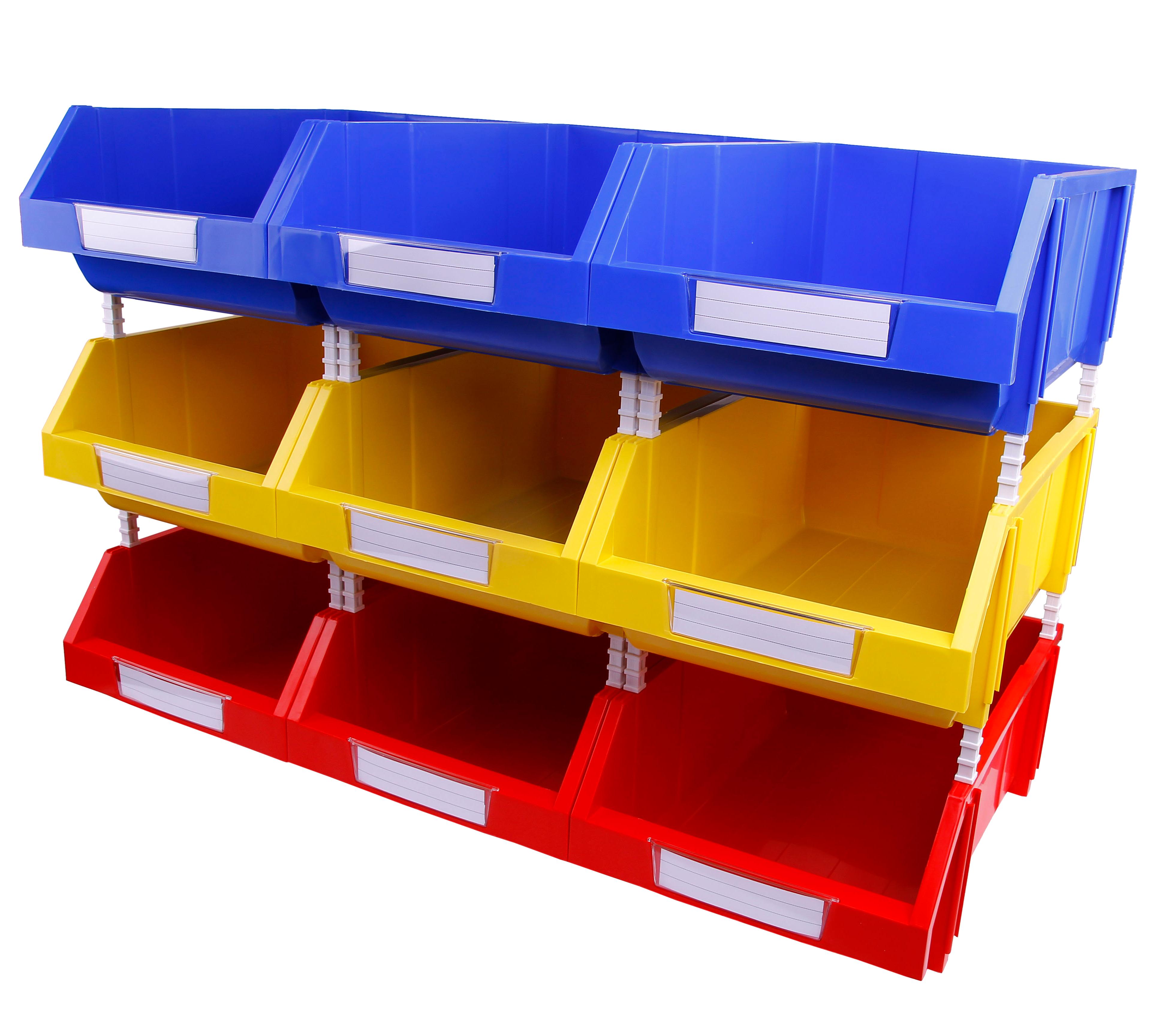 Medicine Storage Plastic Shelf Bin Stackable Classification Box for Tool Organization