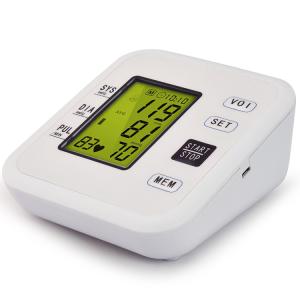 Quality Upper Arm Automatic digital best digital blood pressure monitor bp machine price blood pressure monitor sphygmomanomete wholesale