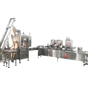 Quality Chopped Vegetable Cooked Meat MAP Tray Filling Sealing Line wholesale