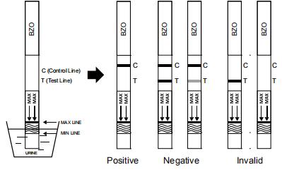 Professional Benz/odiazepines BZO Urine Test 10T to 50T Drug Abuse Test Kit