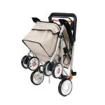 Aluminium Medical Rehabilitation Equipment Lightweight Rollator Walker With Seat