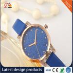 wholesale customization Pu watch alloy case quartz watch fashion watch Colorful