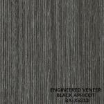 Decoration Man Made Black Apricot Recon Wood Veneer X6313 Straight Grain 2500