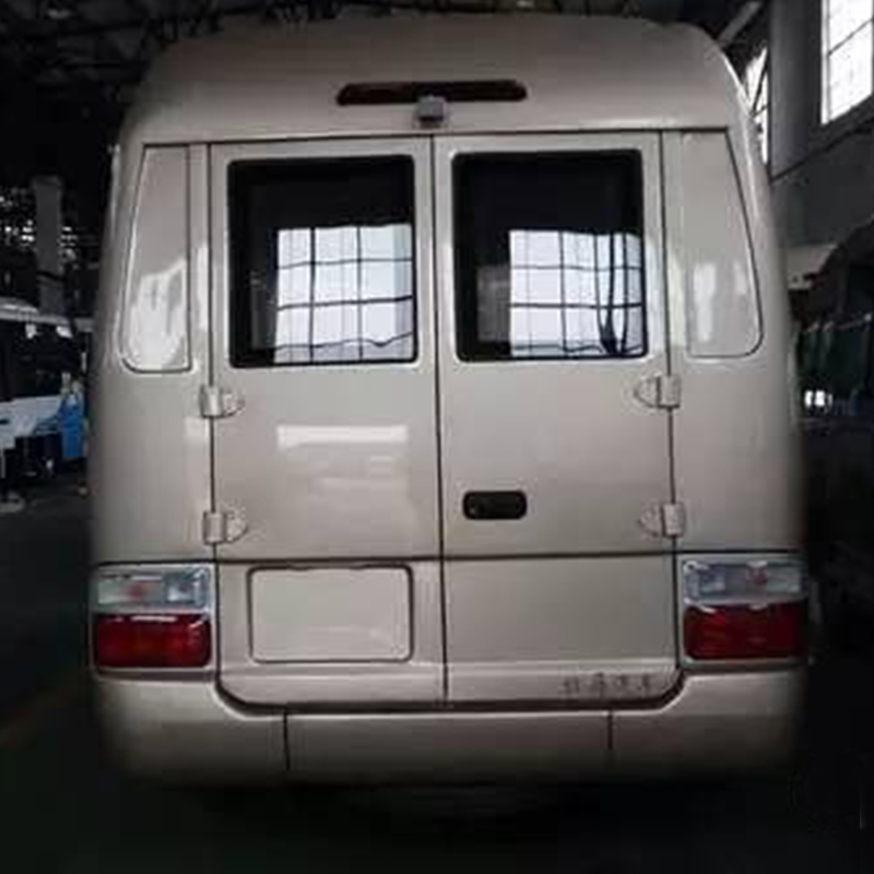 Used Diesel Engine Coach Coaster Bus With 3720mm Wheelbase For African Countries