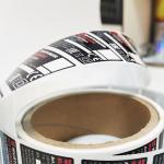 Industrial Paper Printable Packaging Label Stickers Permanent Matte