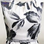 Latest adult girls party german print casual women dresses custom lady online