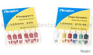 Quality 25mm Hand Dental Pluggers , Endo Stainless Steel Finger Spreaders wholesale