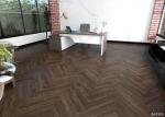 Waterproof Click Herringbone SPC Flooring 5mm-8mm Antiskid