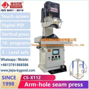 Quality Vertical Electric Heat Press Iron Machine For Clothes Shirt Arm Hole Seam wholesale