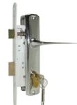 Antique Brass Sliding Door Mortise Lock 260 Stainless Steel Color