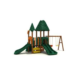 Quality Large Custom Plastic Playground Slide Galvanized Steel Outdoor Anti Static wholesale