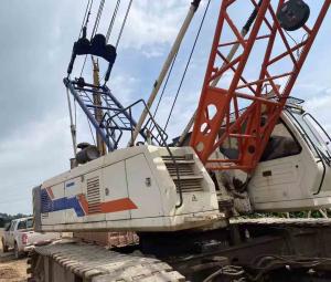 Quality Zoomlion 75 ZCC750H Used Crawler Crane 18m fixed jib Length wholesale