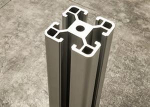 Quality 6060 Aluminum Extruded Profile 40x40 T Slot Anodised Aluminium Extrusions wholesale