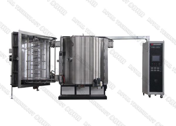 PVD Vacuum Metalizing Equipment , Plastic Spoon Aluminum Evaporation Coating