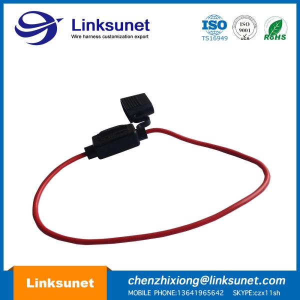 Automotive 35A 12V / 24V / 36V Maxi Fuse Box Wiring Harness UL1015 - 16AWG OD 3
