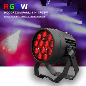 Quality 12x10W Powerful Disco Lights DMX 512 Sound Activated LED Par Can Stage Lights wholesale
