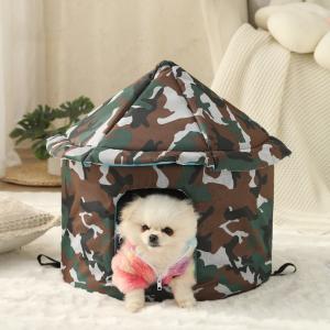 Quality Pet Bed Foldable Oxford Cloth Dog House Waterproof Small Animals in Outdoor and Indoor wholesale