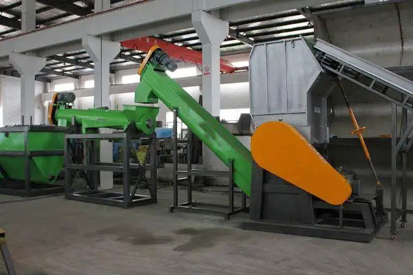Scrap Mixed Waste Plastic PET Bottle Scrap Recycling Plant Machine
