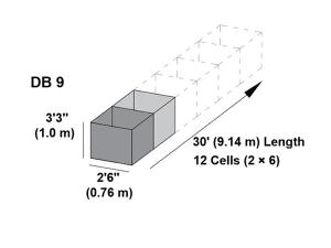 Quality MIL9 1.0x0.76x9.14m blast barrier Uv-Resistant 400g non-woven polypropyle Geotextile wholesale