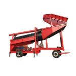 Mining 120kw 200T/Hour Gold Trommel Wash Plant Rotary Scrubber