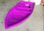 Lightweight 4 Persons Plastic Rowing Boat For Fishing / Rowing Rotomoulded A3M