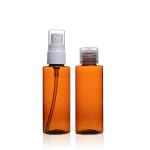 30ml 60ml Plastic Packaging Bottles Clear PET Protects Against UV Rays