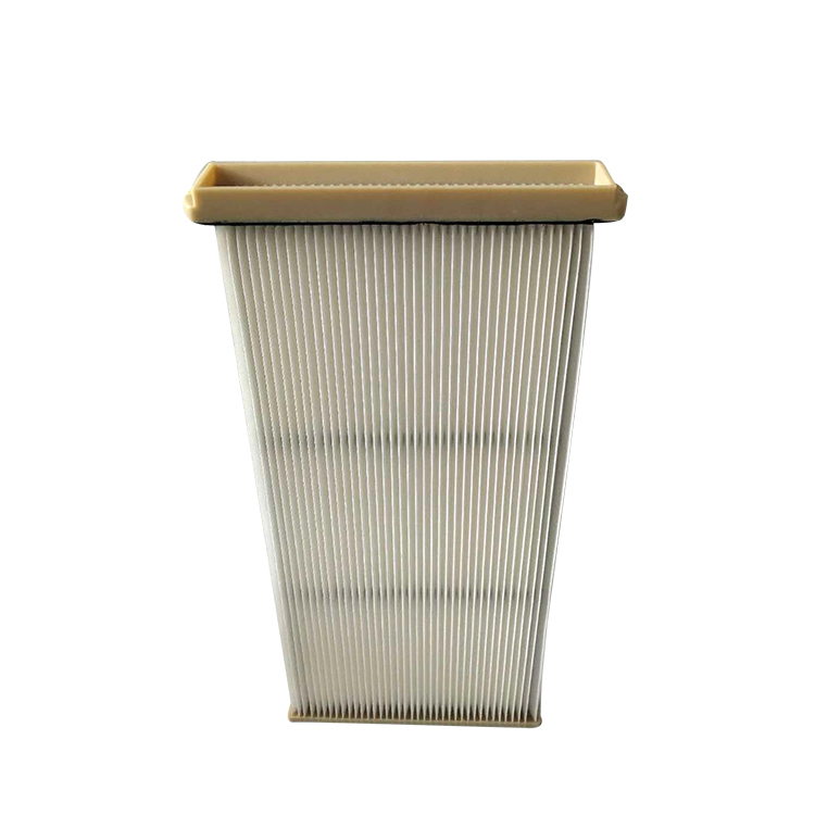 99.99% Polyester Coalescing Filter Cartridge Flat Type Dust Filter