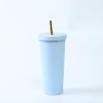 Single Wall Stainless Steel 304 Car Coffee Tumbler 750ml Colorful