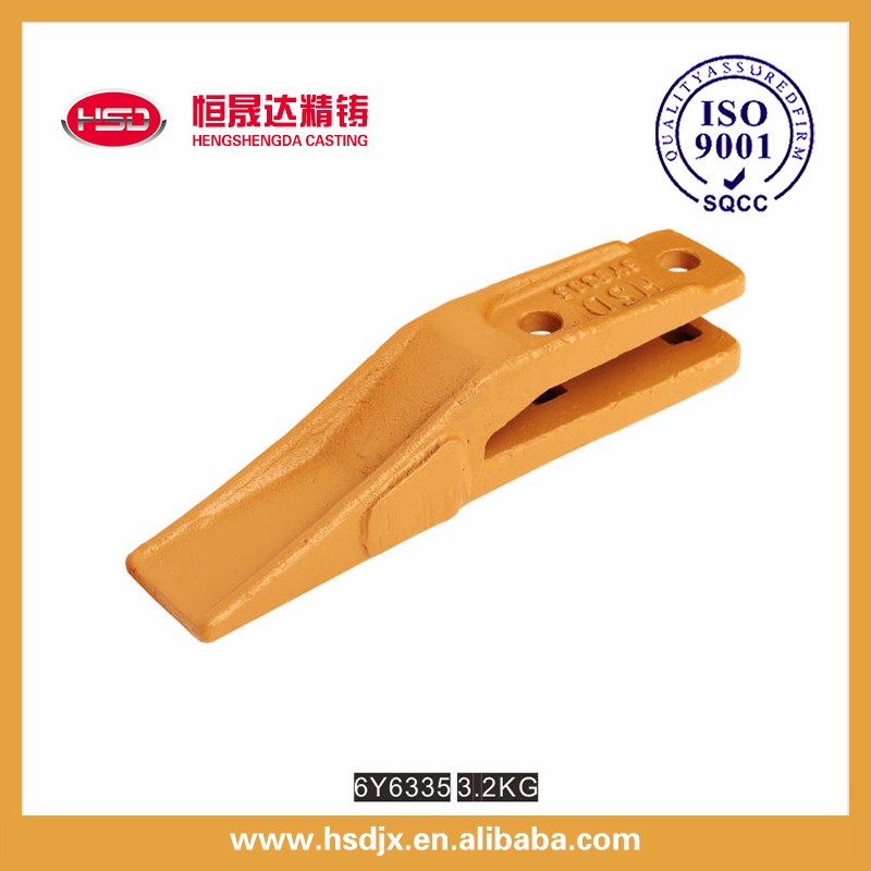 mini loader bucket parts,bolt-on monoblock centre teeth 6Y6335