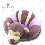 Toddler Polyester Infant Sitting Chair Gifts Monkey Stuffed Animal Seat