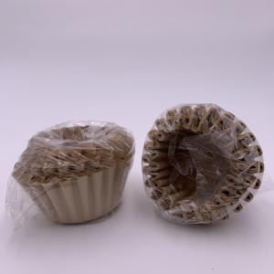 Quality ISO9001 Wood Pulp Paper Basket Coffee Filter Eco Friendly 45 X 150mm wholesale