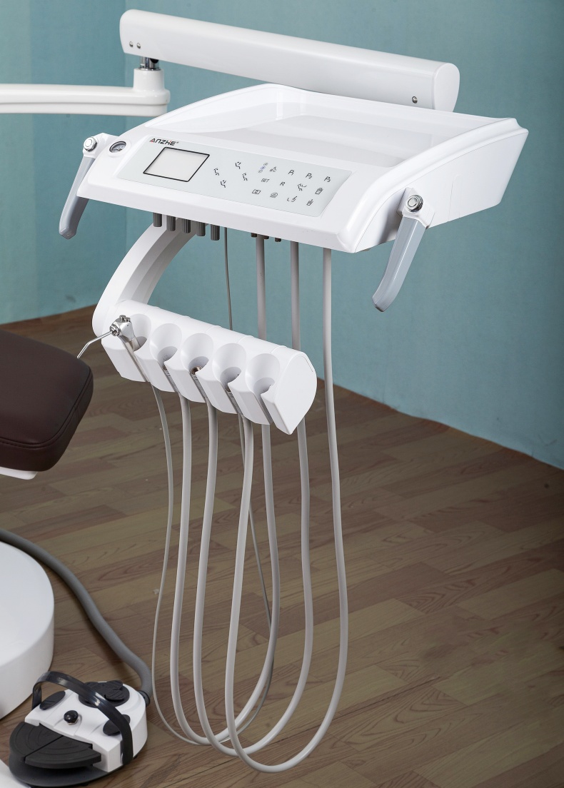 Luxury Design Big Soft Cushion Dental Unit Multi Color Dental Chair With 9 Memories
