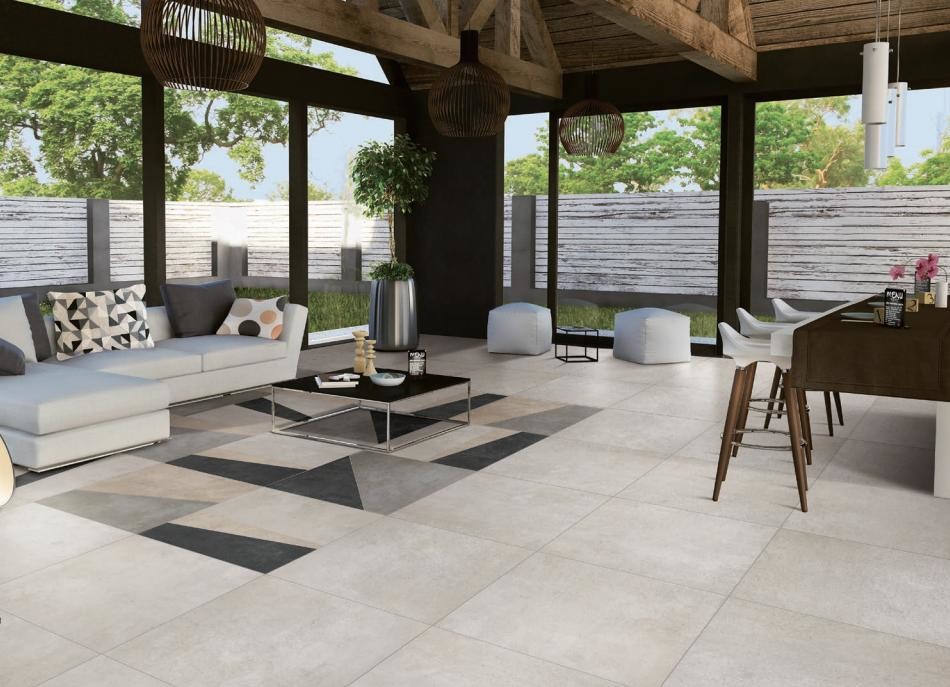 Innovative Glazed Modern Porcelain Tile CE / ISO White Color 600*600 Mm Size Lappato