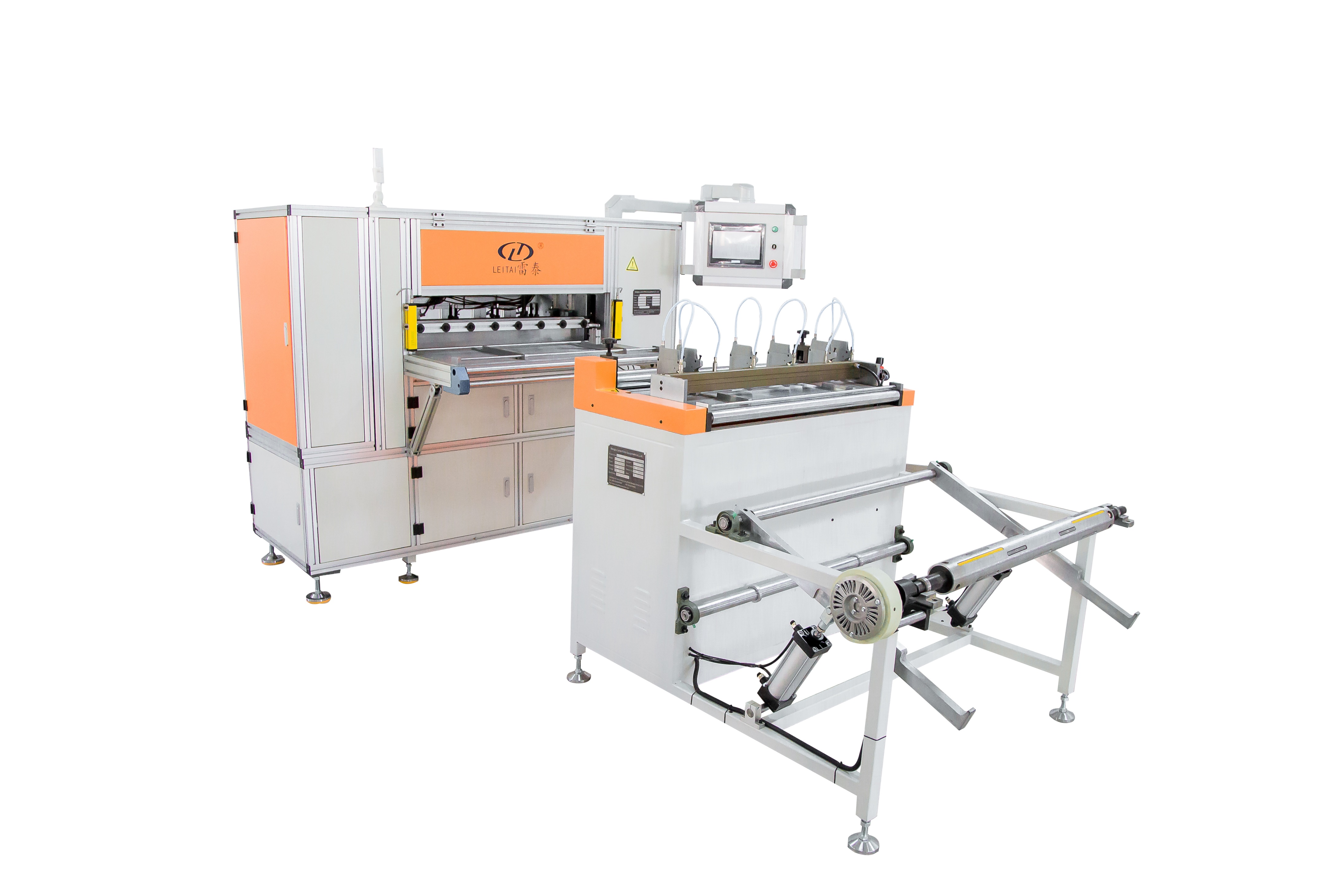 Computerized HEPA Filter Pleating Machine 1KW Knife Paper Pleating Machine 1300mm Working Width
