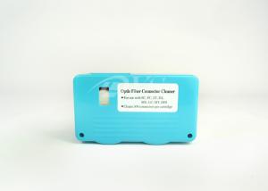 Quality Light Blue Cassett Type Optical Fiber Connector Cleaner 17mm*10mm ROHS Approval wholesale