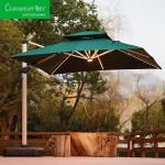Aluminum Pole Customized Color Garden Cantilever Umbrella for Customized Outdoor