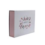 Custom Magnetic Closure White Cardboard Gift Box For Mother's Day Valentine's