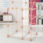 3D Construct Fort Wooden Buliding Blocks Diy Assemble Educational Montessori