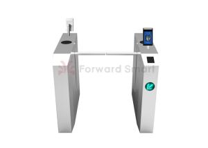 Quality RS485 Single Drop Arm Face Recognition Turnstile wholesale