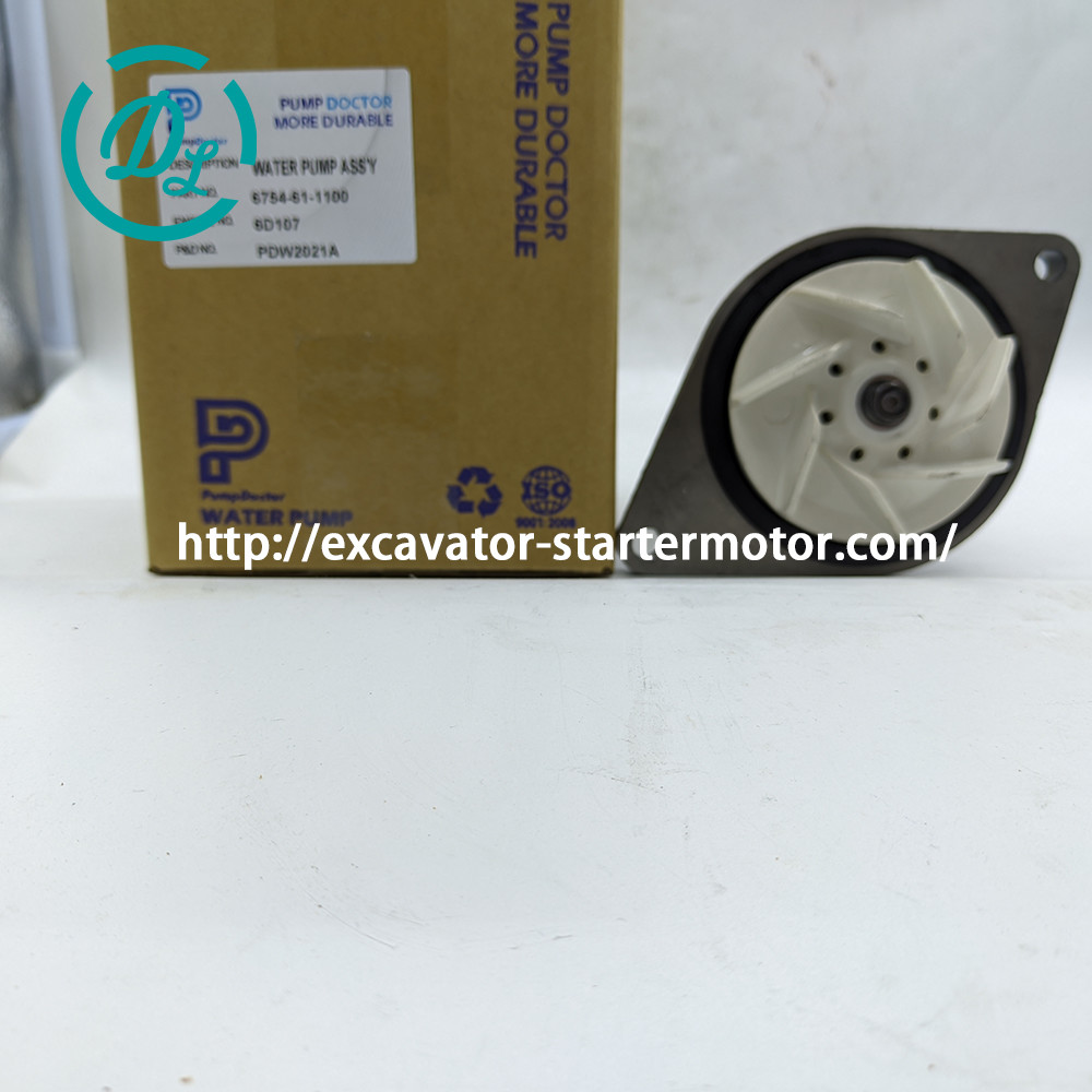 Engine Parts Water Pump 6754-61-1100 3800984 3285414 6D107 Engine