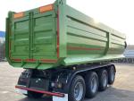 Steel 30-100 Ton Hydraulic Tipping Rear End Semi Trailer for Heavy Duty