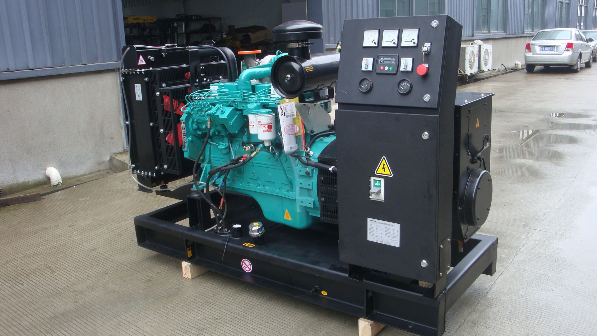 50 Kw Diesel Generator , Cummins Industrial Generators , Cummins Open-Type Generator , Dongfeng Cummins Engine