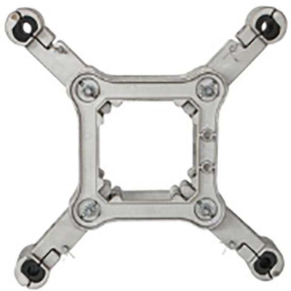 Mechanical Protection Overhead Line Fittings Four Bundled Vibration Spacer