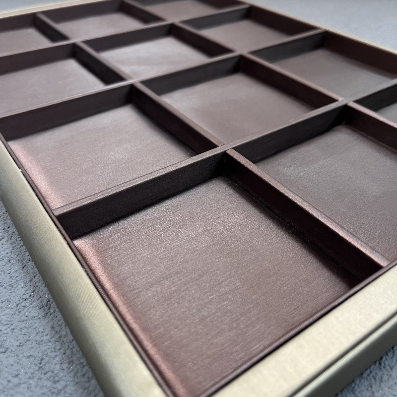 High Quanlity PU Packaging Jewelry Tray for Jewelry Ring Earring Pendant Necklace